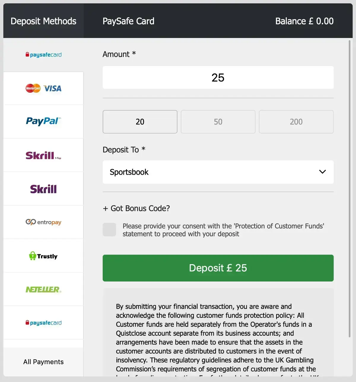 10Bet Képernyőkép 3